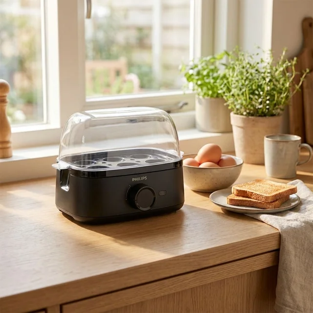 تخممرغ پز فیلیپس مدل HD9137 با ظرفیت شش عدد تخممرغ 102537708