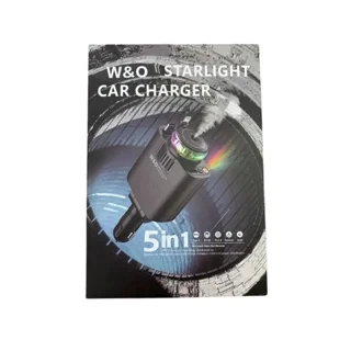 شارژر فندکی ۴۵ وات ۳ پورت مدل W&O 102981052