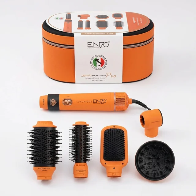 سشوار برسدار حالتدهنده انزو پروفیشینال مدل EN-4133pro با توان 1500 وات، موتور DC، فناوری 102513144